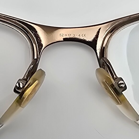 Gucci GG4237 CBX Chocolate Tortoise Semi Rimless Eyeglasses Frame Italy 52mm - Picture 8 of 13